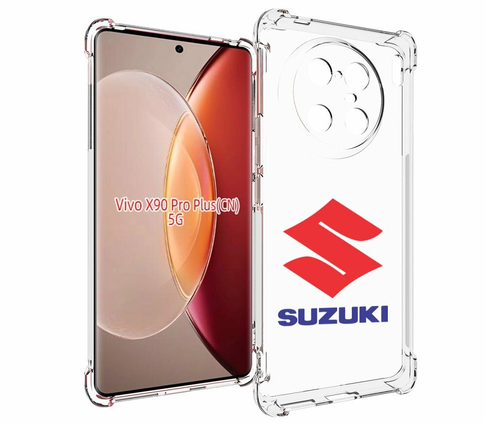 Чехол MyPads suzuki-сузуки-3 мужской для Vivo X90 Pro Plus задняя-панель-накладка-бампер