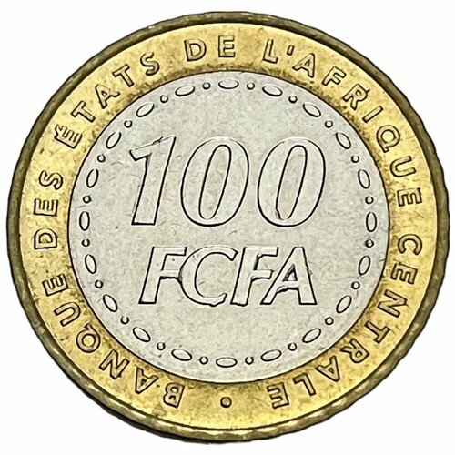 Центрально-Африканские Штаты 100 франков 2006 г. экваториальные африканские штаты 100 франков 1968 г