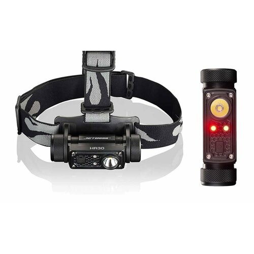 фото Налобный фонарь jetbeam hr30 sst40 n5 с usb зарядкой и красным светом