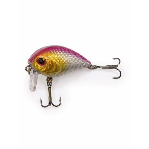 фото Воблер для рыбалки awees cl005 45 мм/ вес -7 g/ цвет 2/ заглубление 0-1 м/крэнк быстро всплывающий/ снасть для спиннинга/приманка для спиннинга