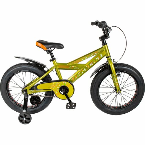 Детский велосипед TECH TEAM BULLY 16' зеленый NN003838 NN003838