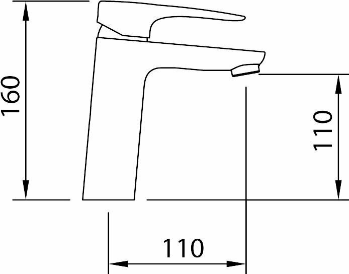 Смеситель для раковины Clever - фото №2
