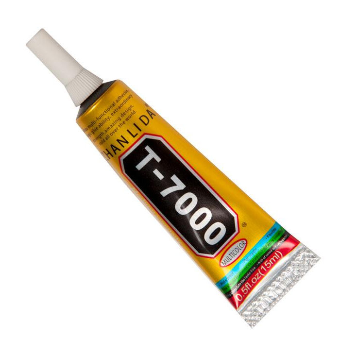 фото Клей герметик для тачскринов Т-7000, черный, 15мл.