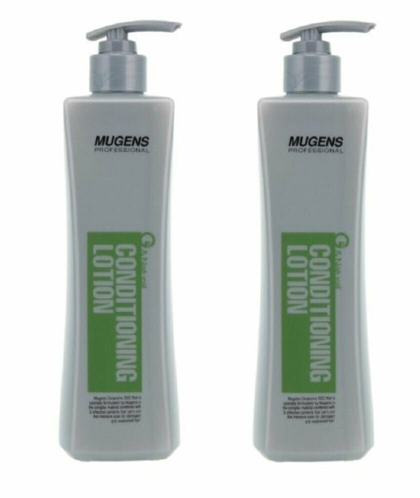 Welcos Лосьон для волос Mugens Conditioning Lotion, 500 гр, 2 шт