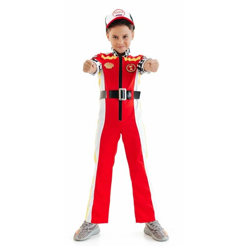 Детский костюм быстрого Гонщика Pug-22 карнавальный костюм гонщика одежда для мальчиков игровой костюм подарок ребенку