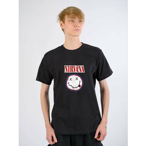 фото Футболка, размер m, черный yoha print