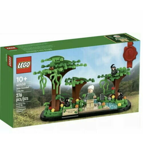 Конструктор LEGO Promotional 40530 Jane Goodall Tribute конструктор lego promotional 5004936 культовая пещера