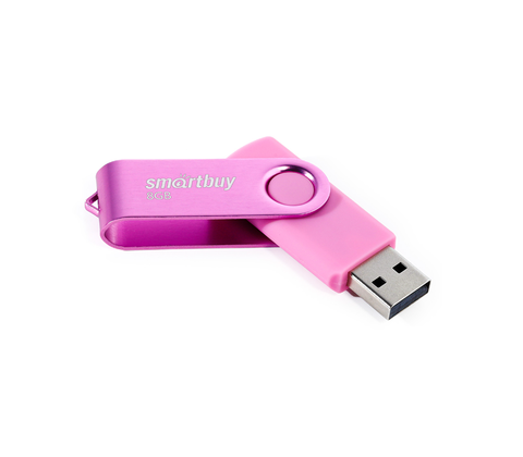 USB Flash Drive 8Gb - SmartBuy UFD 20 Twist Yellow SB008GB2TWY