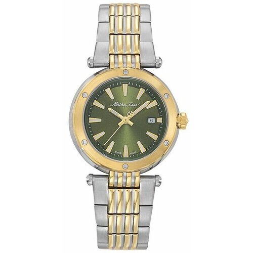фото Наручные часы mathey-tissot, золотой, зеленый