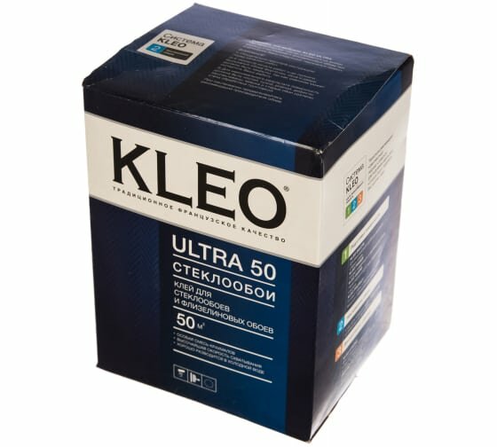 Обойный клей KLEO ULTRA 50 500г для стеклообоев и флизелиновых обоев