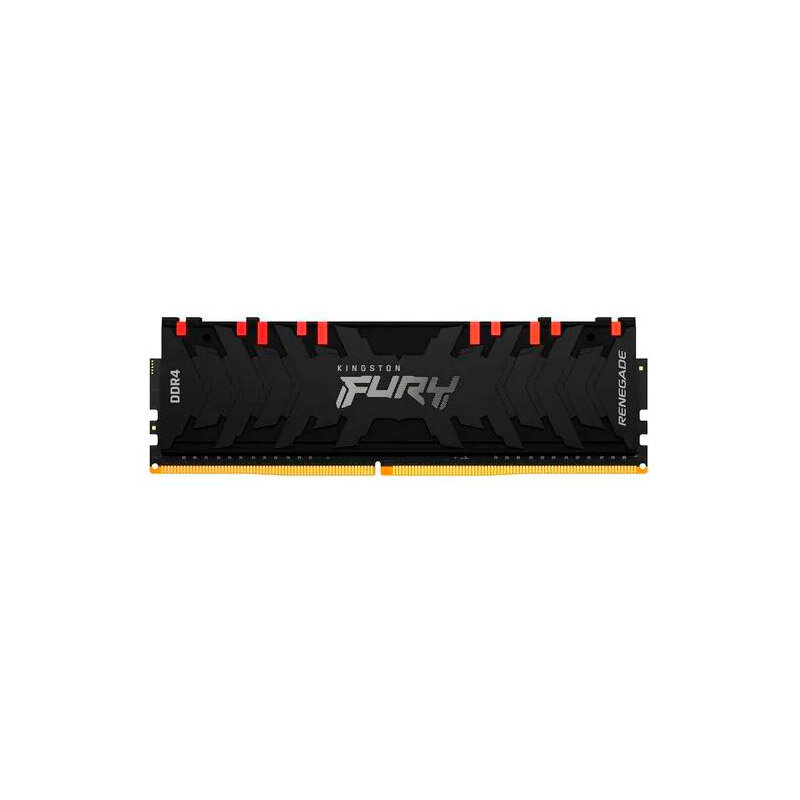 Модуль памяти Kingston Fury Renegade Black RGB DDR4 DIMM 3200Mhz PC25600 CL16 - 32Gb KF432C16RBA/32