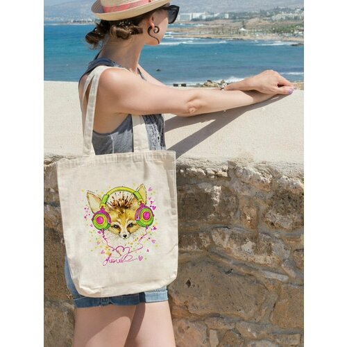 фото Сумка шоппер , фактура плетеная, желтый kotofoto76