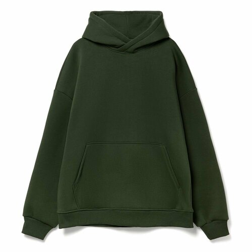 худи juun j hooded sweatshirt размер s хаки Худи molti, размер XS/S, зеленый