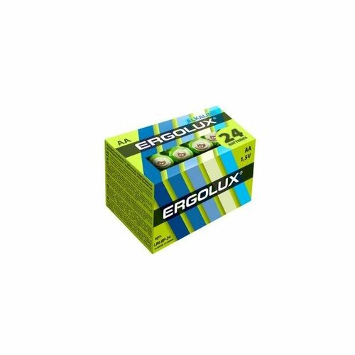 батарейка э п 1 2 sale lr6 316 box24 24 шт Батарейка Э/п Ergolux LR6/316 БОКС24 NEW, 24 шт.