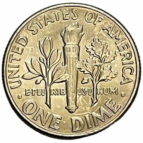 кения 10 центов 1970 г США 10 центов (1 дайм) 1970 г. (Dime, Рузвельт) (D)