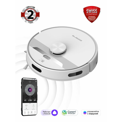 Робот-пылесос PVCR 6001 WIFI IQ Home Белый POLARIS 2220700₽