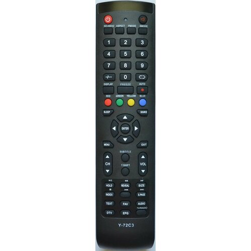 пульт al52d home rc19 smart rc29 для smart tv телевизора витязь vityaz bq econ hartens olto baff akai straus supra erisson telefunken harper Пульт Y-72C3 для телевизоров Telefunken, Fusion, Aiwa, Harper, LT-22T305F, Supra STV-LC32T900WL