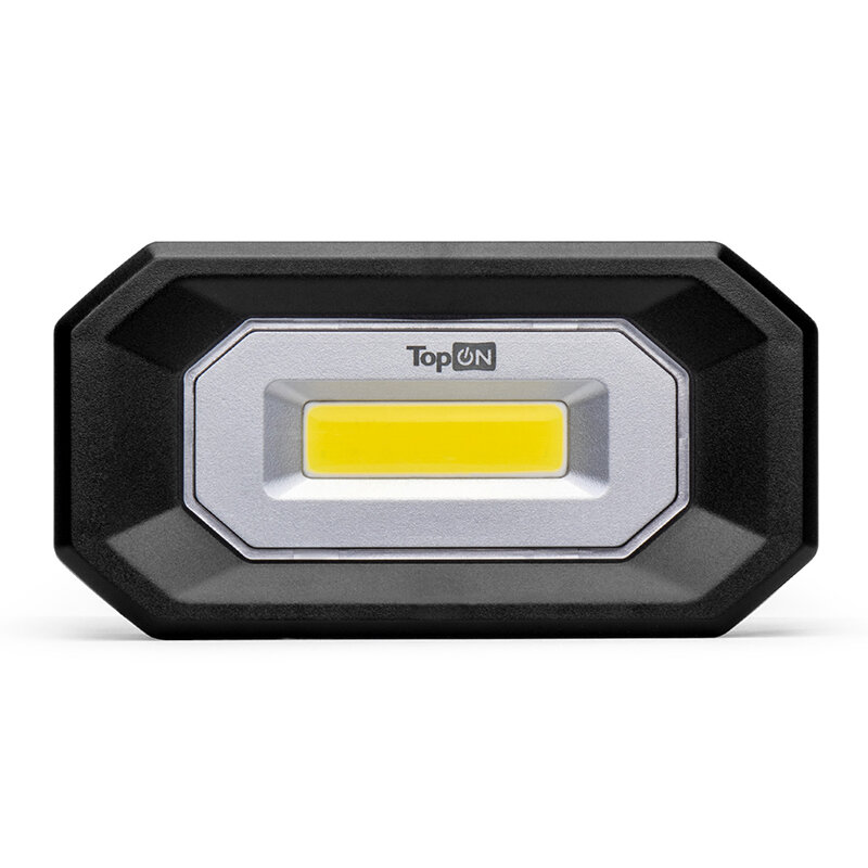 Фонарь аккумуляторный TopOn LED, 5Вт, 500лм, 3.7B, 2Ач, 7.4Втч, дополнительный фонарь, магнитное крепление, Type-C - фото №13