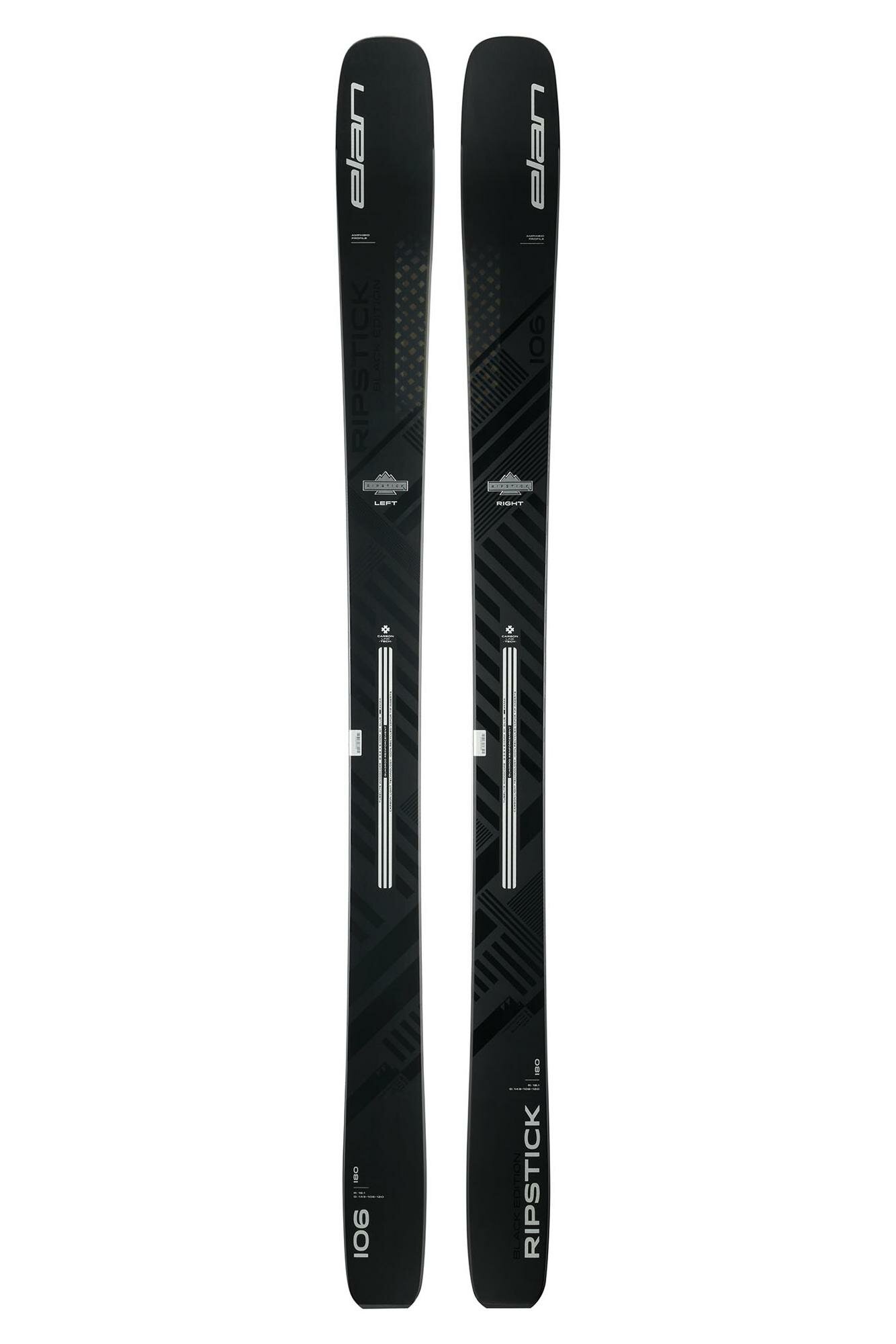 Горные лыжи ELAN Ripstick Black Edition 106 (см:172)