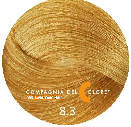 COMPAGNIA DEL COLORE краска для волос 100 МЛ 8.3