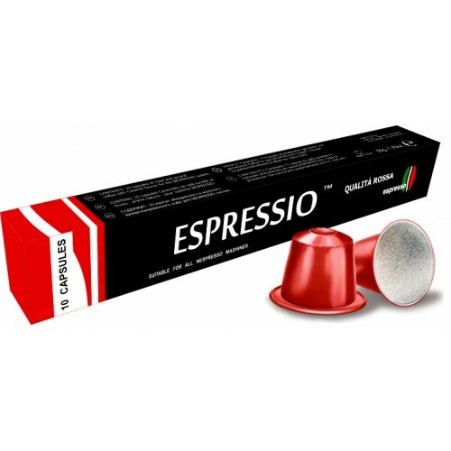 Кофе в капсулах Espressio Qualita Rossa (система Nespresso) 10шт