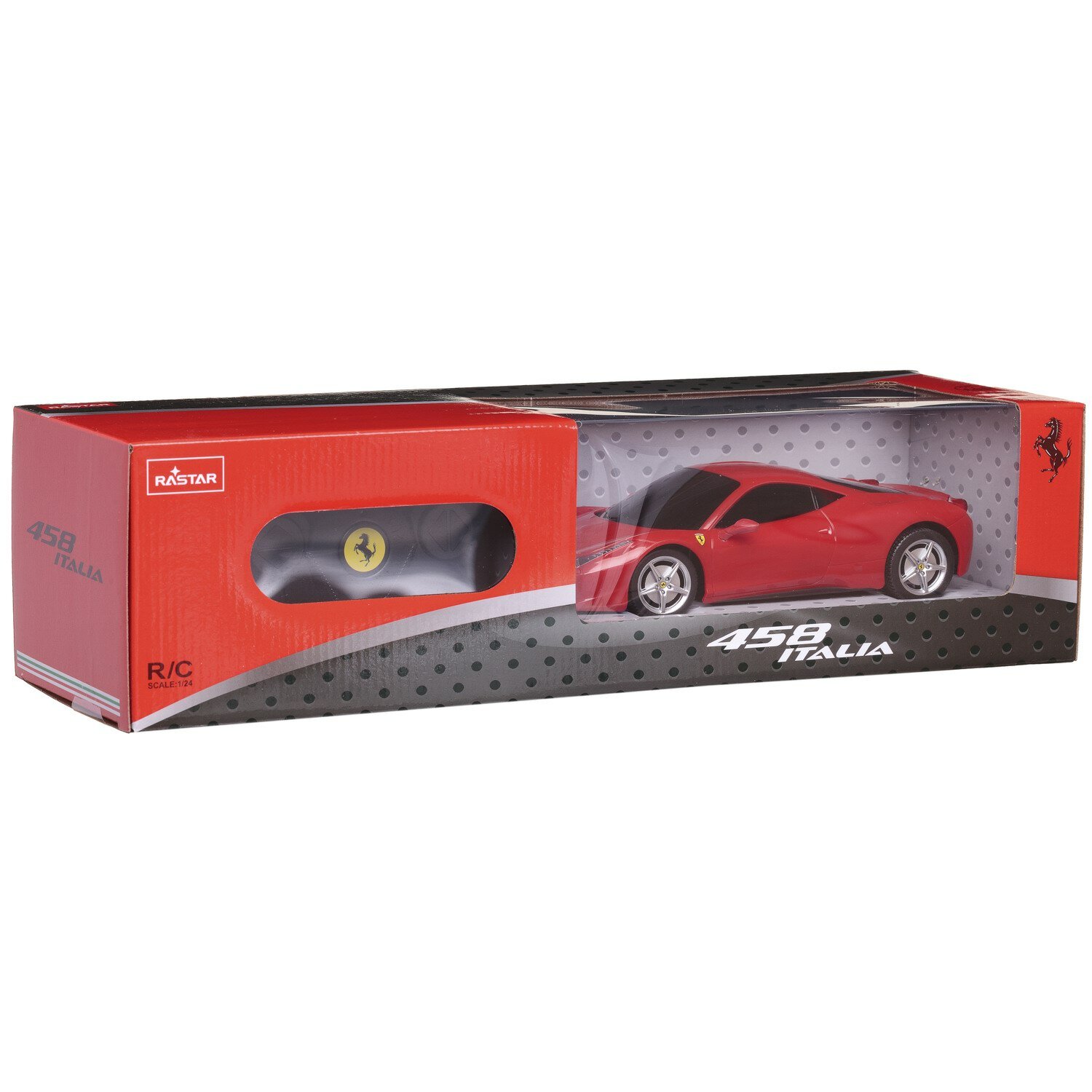 Машина р/у 1:24 Ferrari 458 Italia, цвет красный