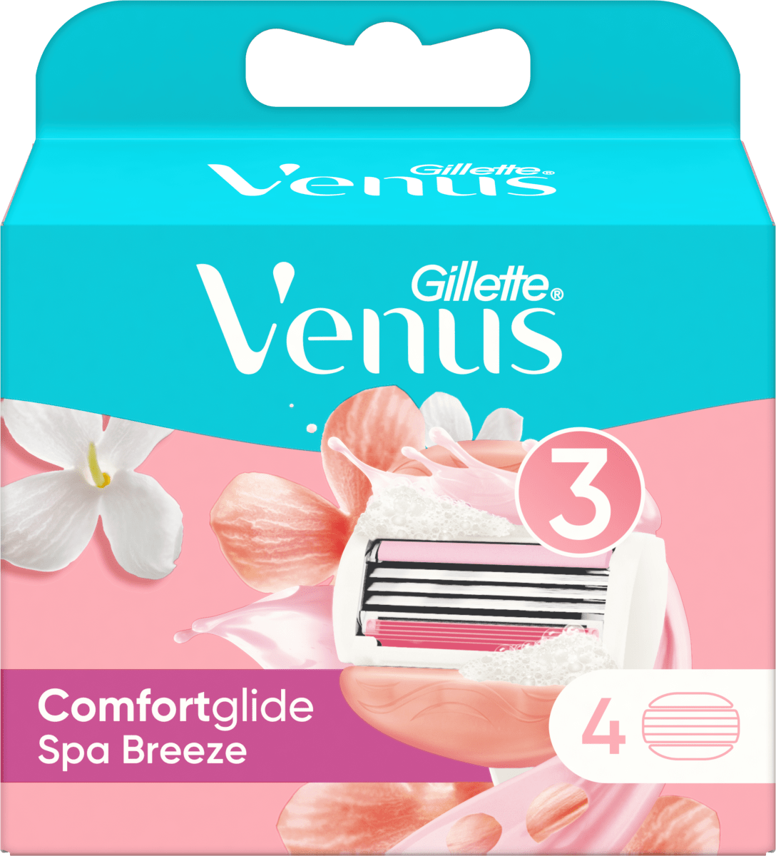 Сменные кассеты Venus ComfortGlide Breeze 4шт