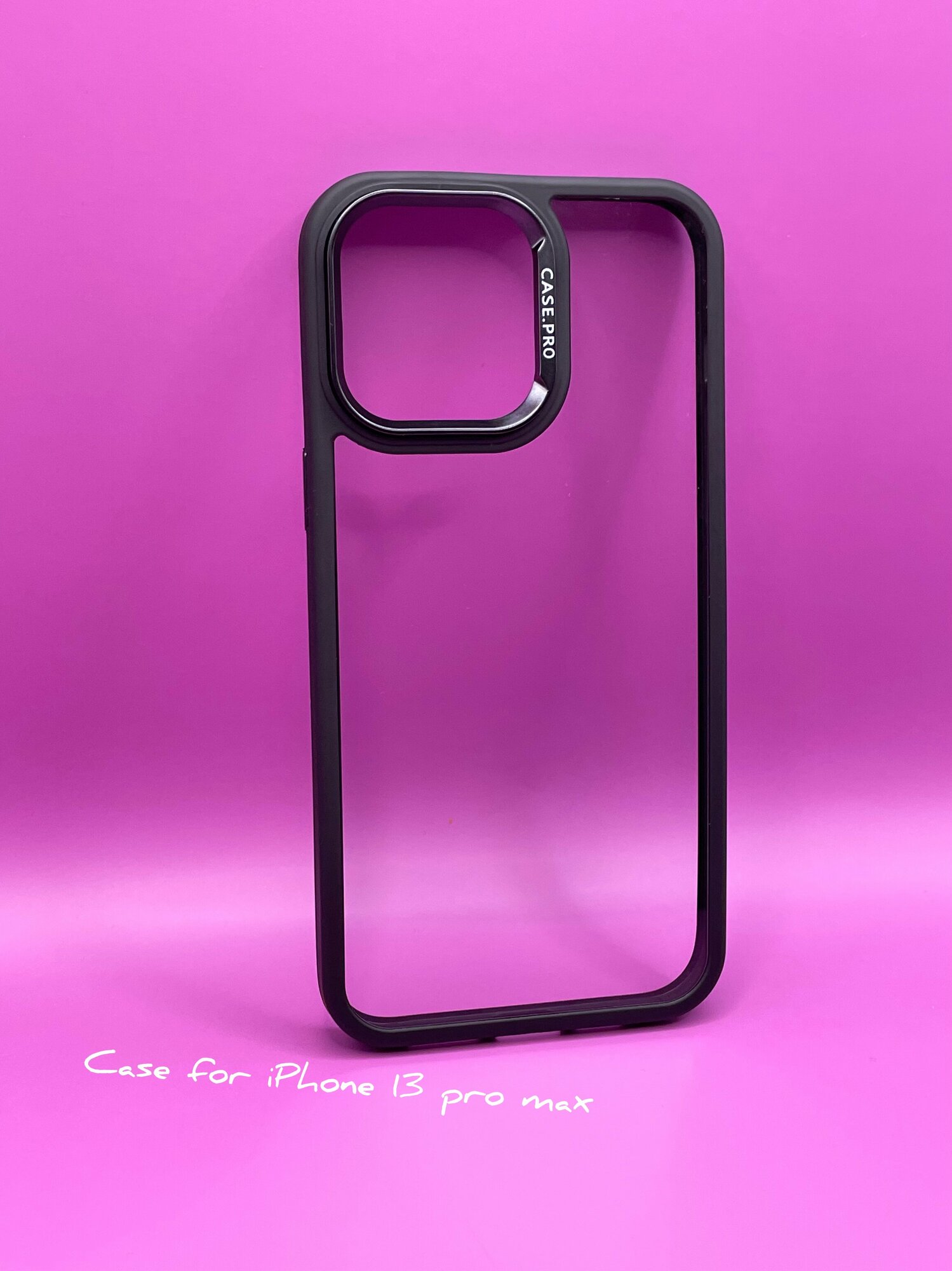 Чехол на Айфон 13 Про Макс чёрный/Case for iPhone 13 pro max black