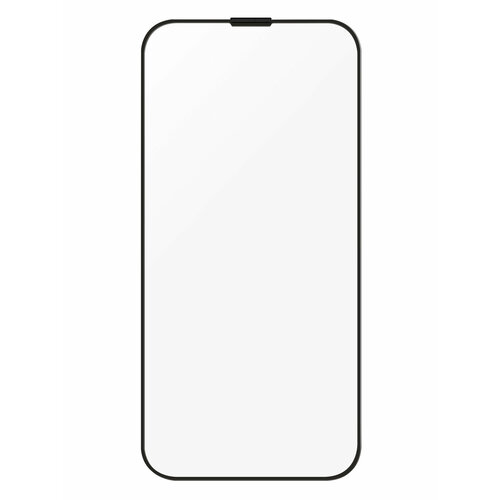 Uniq стекло для iPhone 15 Pro Max OPTIX Vivid (true colors Anti-dust) Clear/Black (+installer) черный
