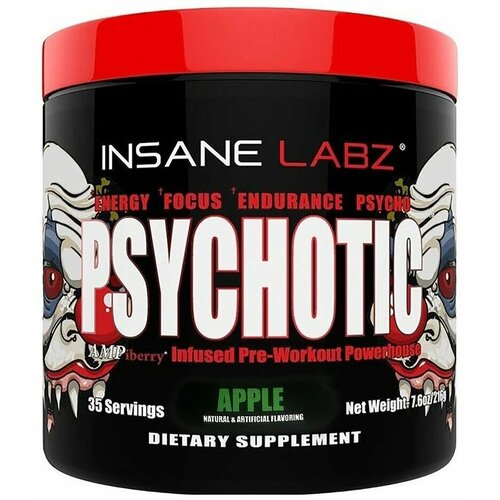 PSYCHOTIC 220 gr, 35 порции(й), яблоко