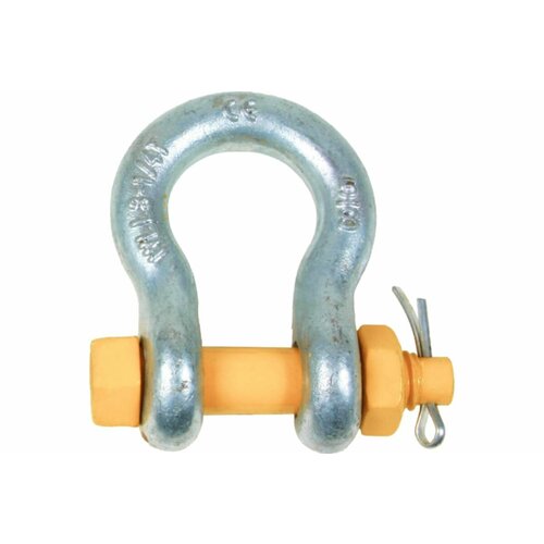 Омегообразная грузовая скоба Центр грузоподъемного оборудования DIN 833, с гайкой, Q=35 т 4687203388249
