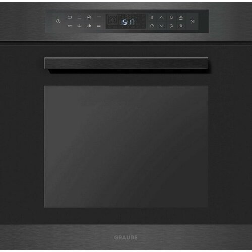 Электрический духовой шкаф GRAUDE BMP 603 SE черный 10 режимов нагрева цифровые часы таймер дверца с 4х-слойным остеклением защита от детей функция памяти 9999000₽