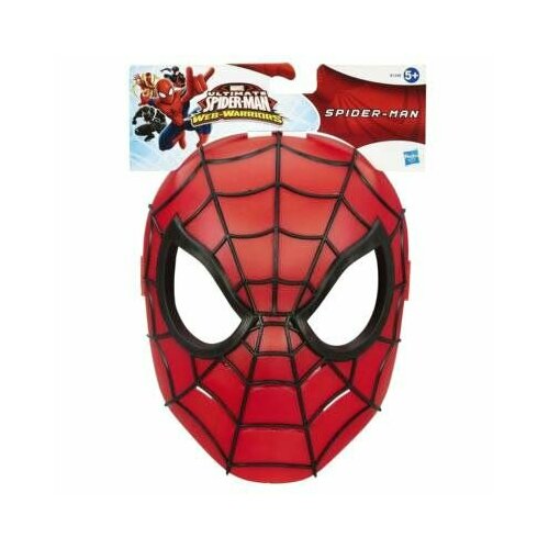 Маска 'Spider-Man - Человек-Паук', из серии 'Ultimate Spider-Man. Web-Warriors' luminous spider web halloween scary party scene props white stretchy cobweb spider web horror haunted house home bar decoration