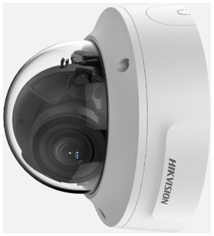 Видеокамера IP Hikvision , 2.8 - 12 мм, белый - фото №3