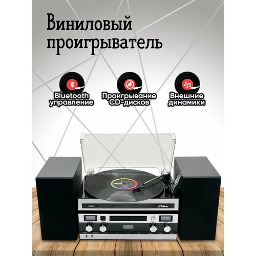 Виниловый проигрыватель Alive Audio DUET проигрыватель alive audio twister black aatye01bk aa tye 01 bk