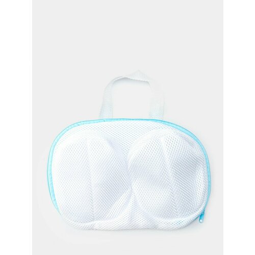 Анти-деформационный сетчатый мешок для стирки бюстгальтеров и нижнего белья 29х19см Цвет Голубой 899₽