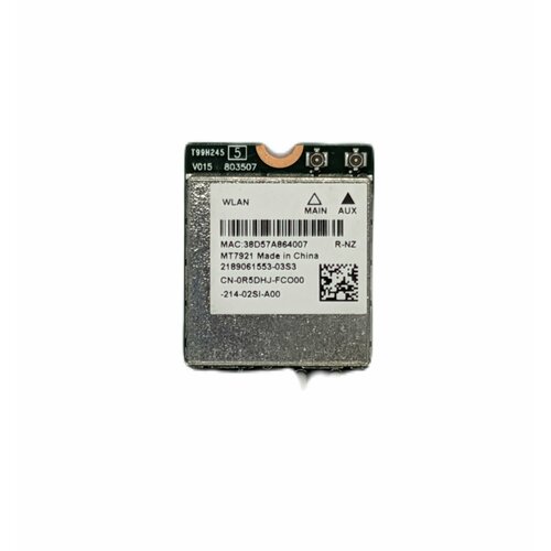Модуль Wi-Fi 6 + Bluetooth 5.2 M.2 MediaTek MT7921 (OEM) 7260nb 7260hmw 7260 nb 300mbps dual band 2 4g 5ghz ngff m 2 wifi card 802 11n fit for dell asus acer laptop