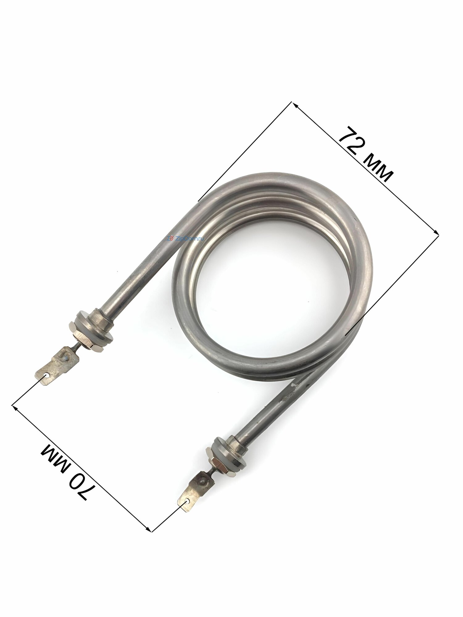 Тэн (нагревательный элемент) кулера для воды, D - 7,2см 500W KL033