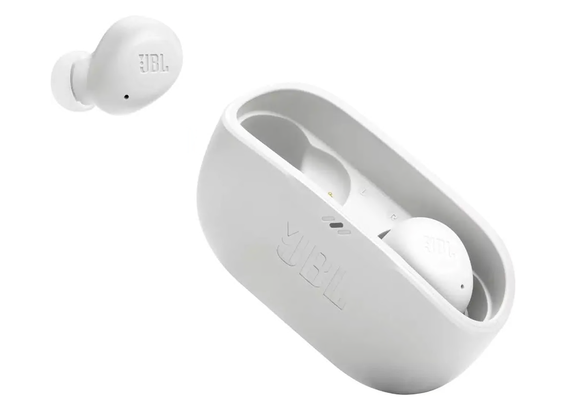 Беспроводные наушники, JBL Wave Buds Global, белый, влагозащита