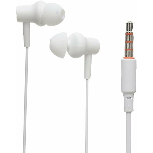 Эргономичные проводные наушники Sport HeadphonesX2мощные динамикипрочный провод 136 м20000 Гцс микрофономуправлениебелый 31100₽