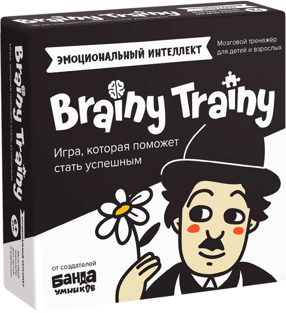 Brainy Trainy Игра-головоломка BRAINY TRAINY УМ462 Эмоциональный интеллект