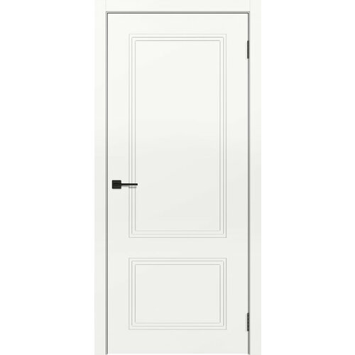 Межкомнатная дверь Кантата, полотно Глухое (ДГ), покрытие эмаль, белая, толщина полотна 38 мм, 2000х600