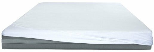 Наматрасник Мерцана Бережный, водонепроницаемый, 160х200х20 см белый - фотография № 17