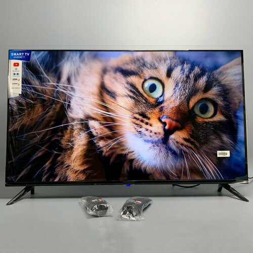 40 Smart TV Q90 43s Телевизор BT-4300s на Android 11 черный Новый 1840000₽