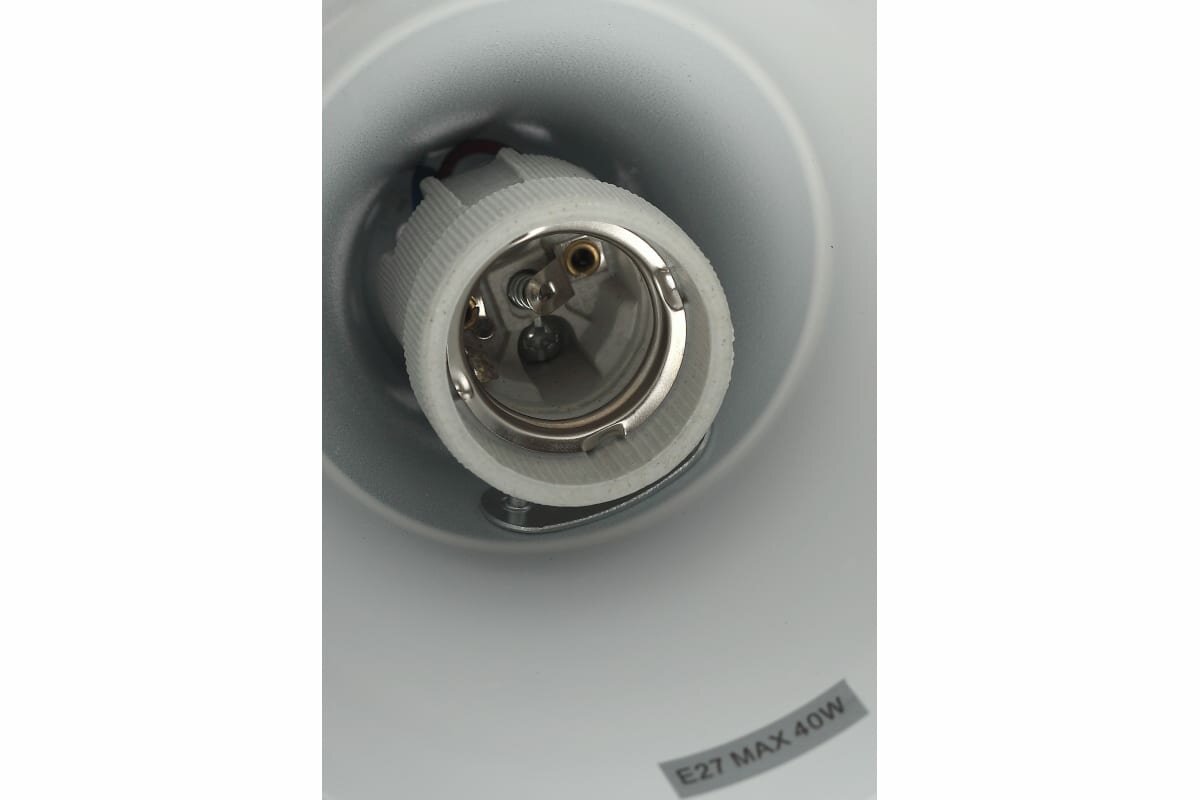 Светильник настольный ЭРА N-123, на подставке, 40Вт, серый [n-123-е27-40w-gy] - фото №16
