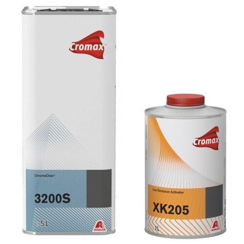 Лак для автомобилей Cromax 3200S (5л) + XK205 HS (1л)