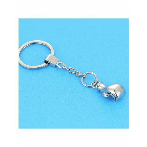 Брелок remove, гладкая фактура, серебристый