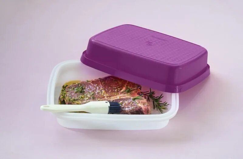 Tupperware Маринадница с фиолетовой крышкой - фотография № 13