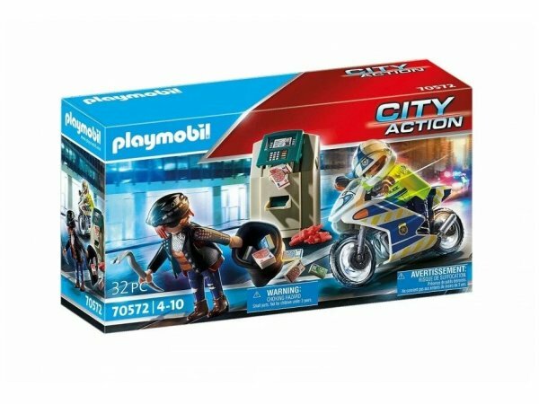 Конструктор Playmobil City Action 70572 Погоня за грабителем, 32 дет.