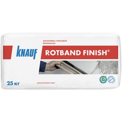 Шпатлевка KNAUF Ротбанд Финиш, бело-серый, 25 кг